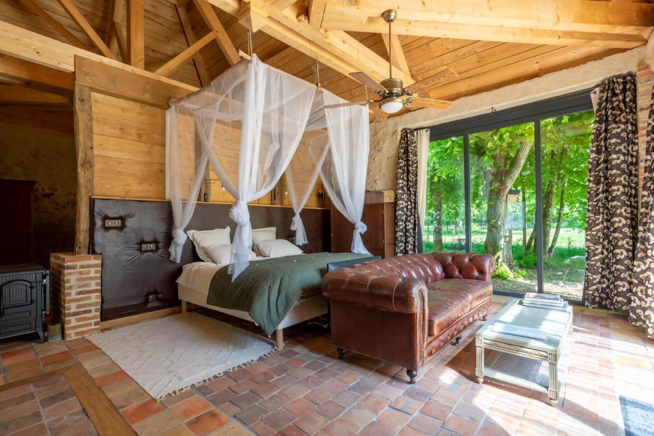 Manoir De La Mazeraie Lodge De Luxe Loire Valley ジュー・レトゥール エクステリア 写真